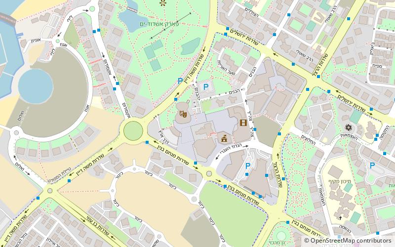 centre darts monart ashdod location map