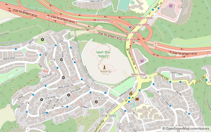 Qastel location map