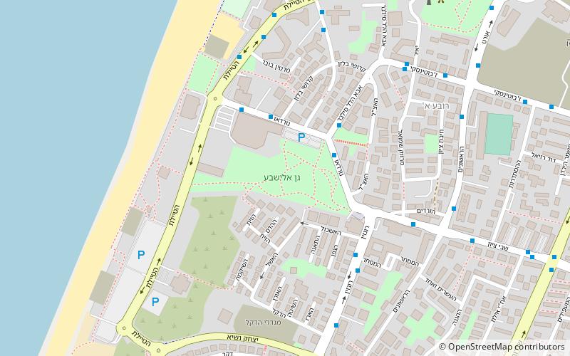 elisheva park ashdod location map