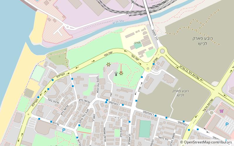 Ashdod Light location map