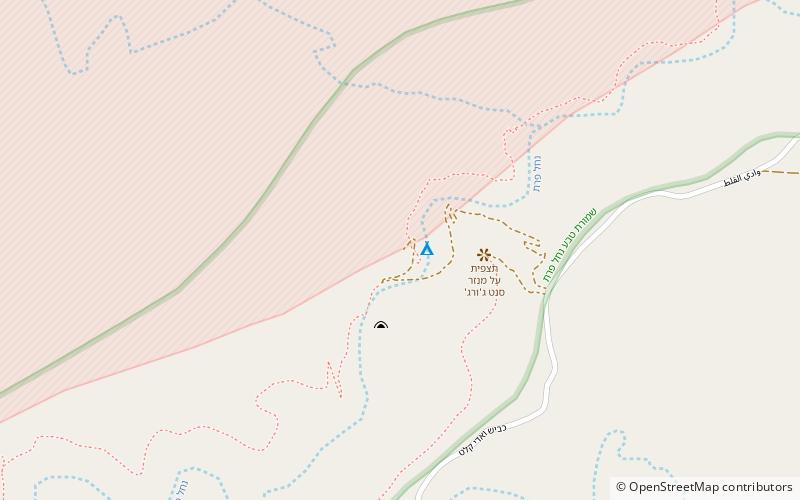 Monastery of Saints John and George of Choziba location map