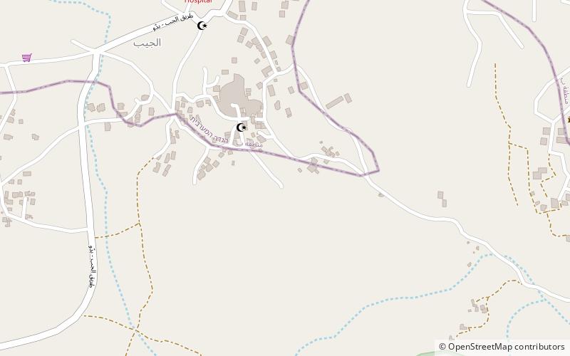 pool of gibeon jerusalen location map