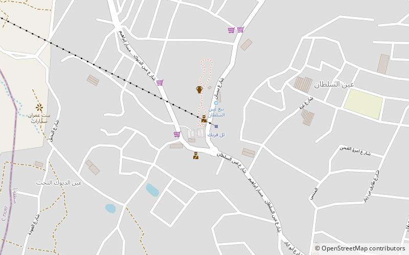 Tell es-Sultan location map