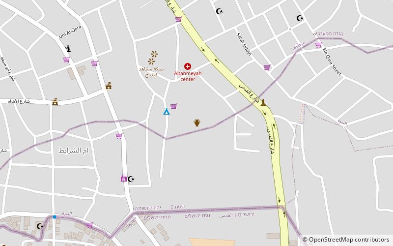 Tell en-Nasbeh location map