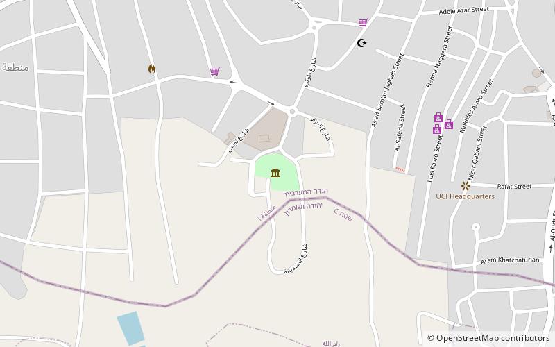 mahmud darwisch ramallah location map