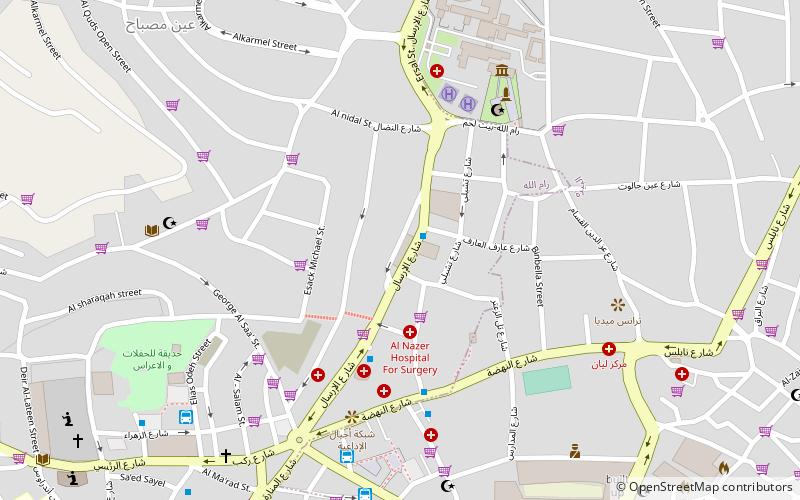 ramallah mall location map