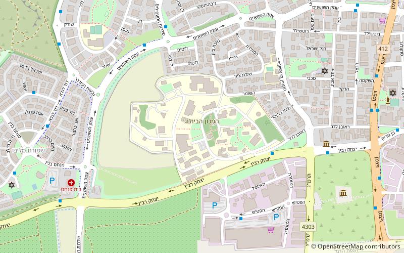 israelisches institut fur biologische forschung rischon lezion location map