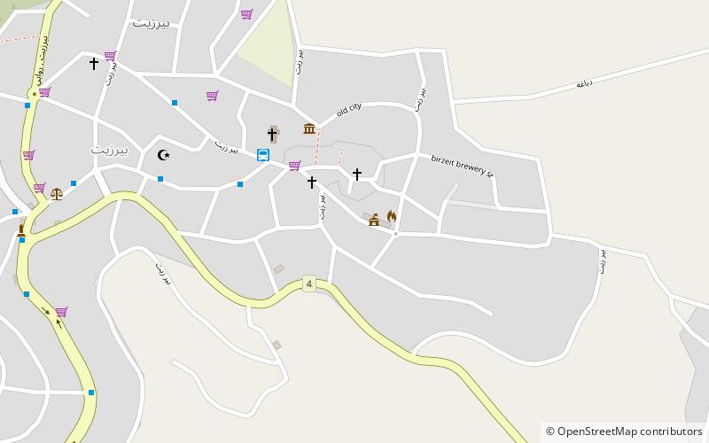 Birzeit location map