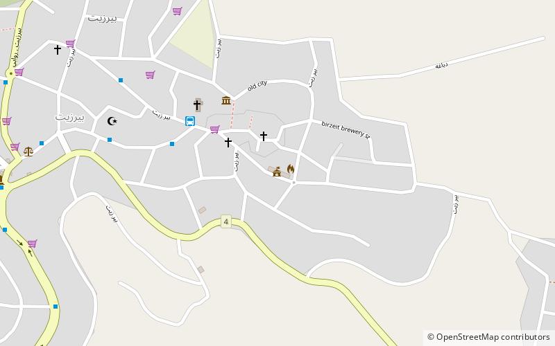 birzeit municipality bldyt byrzyt ramallah location map