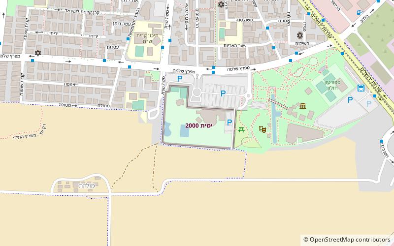 yamit 2000 holon location map