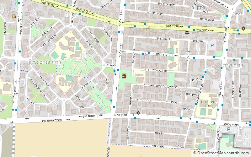 Hosmasa yad la Haganah Musuem location map