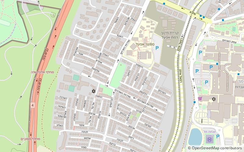 Ramat Ef'al location map