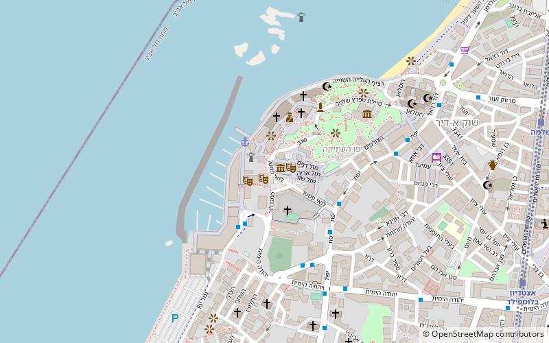 Jaffa location map