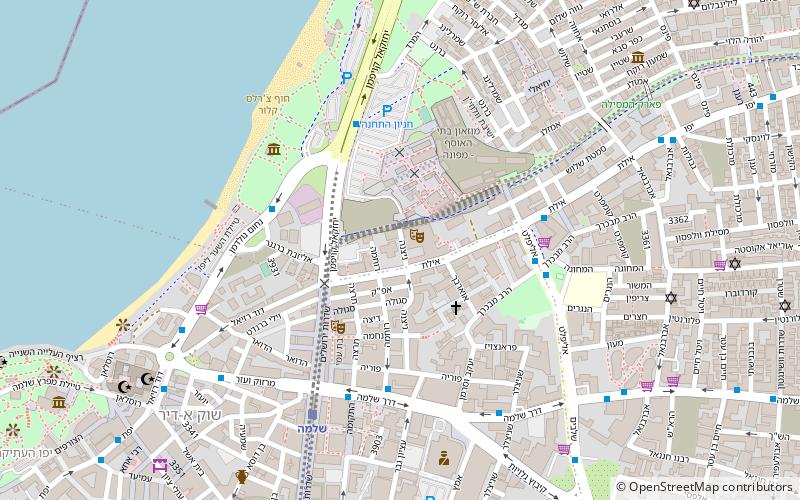 Batei HaOsef location map