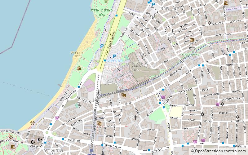 jaffa railway station tel aviv location map