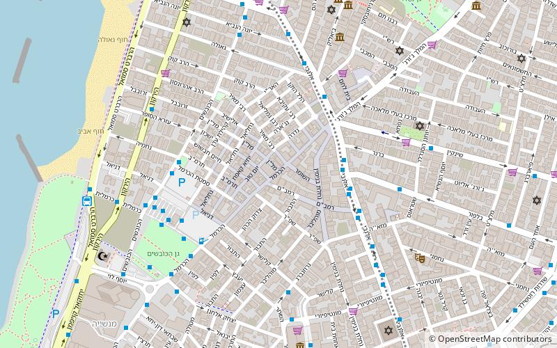 Marché du Carmel location map