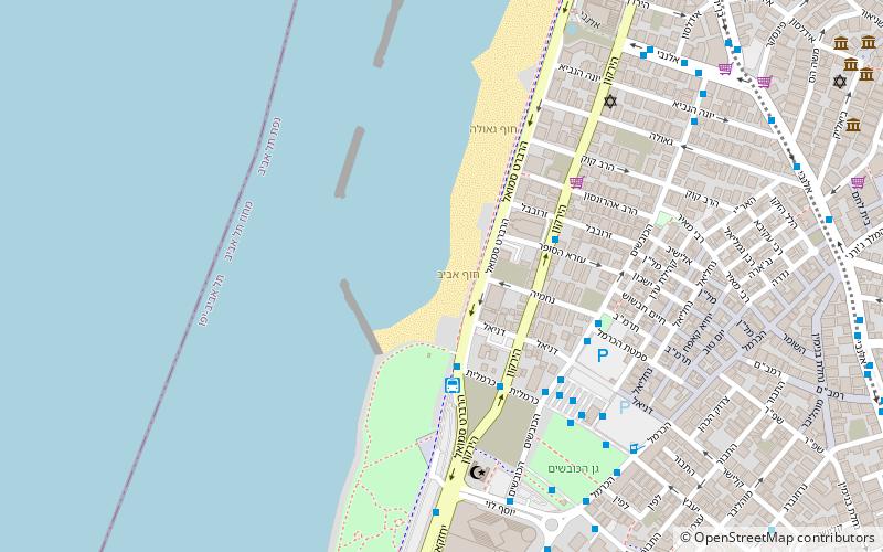 Tel Aviv Beach Rental location map