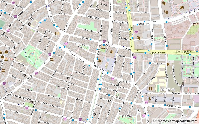 Teatro Nacional Habima location map