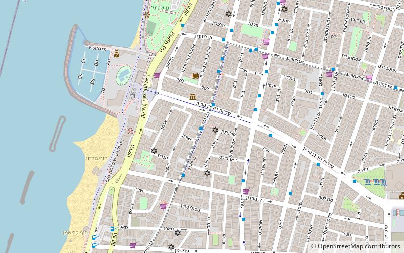 Ben Yehuda Street location map