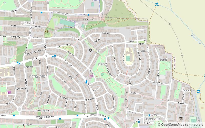 Tzahala location map