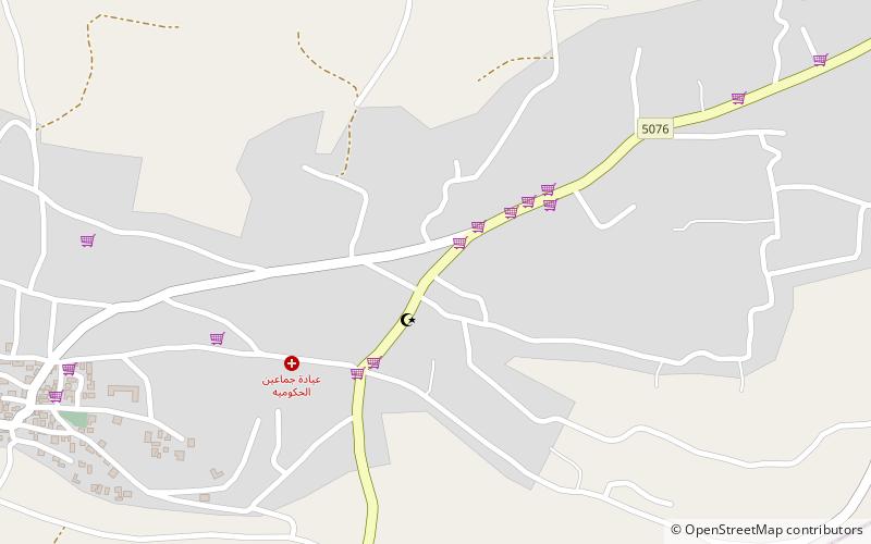 Dżammain location map