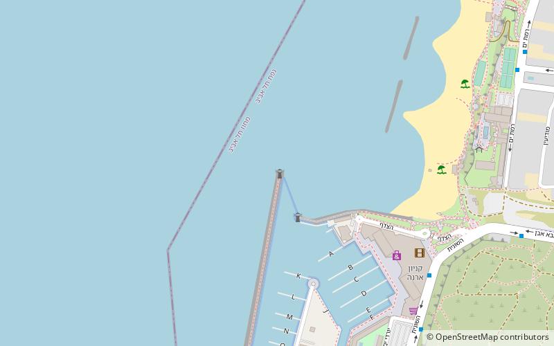 Herzliya Light location map