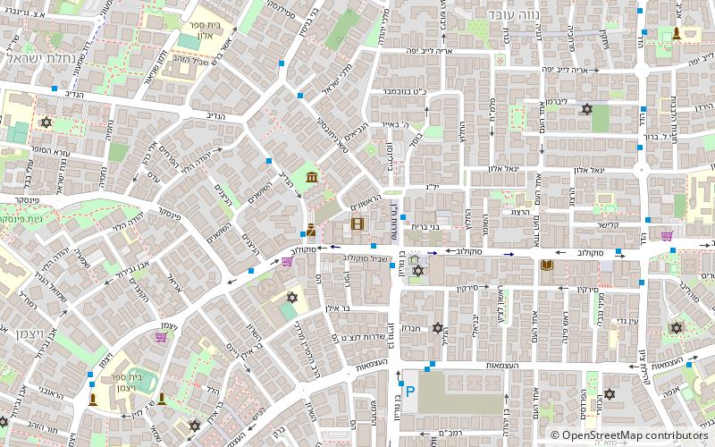 herzliya cinematheque location map