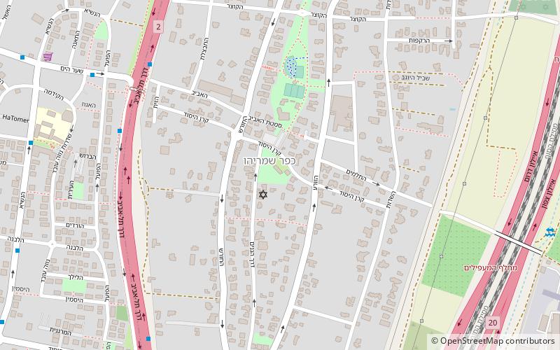 Kefar Szemarjahu location map
