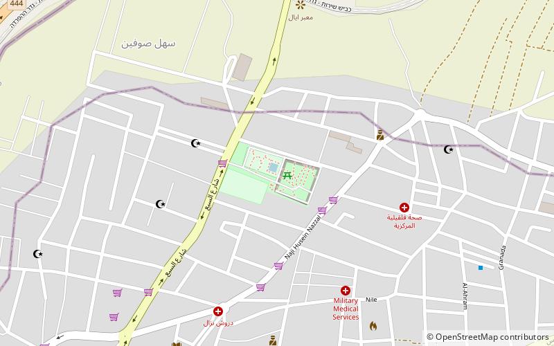 Qalqilya Zoo location map