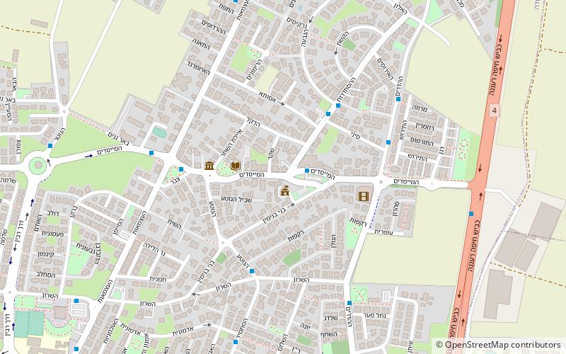 Even Yehuda location map