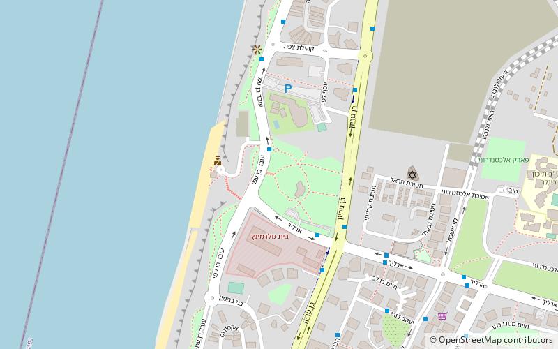 Victory Monument in Netanya location map