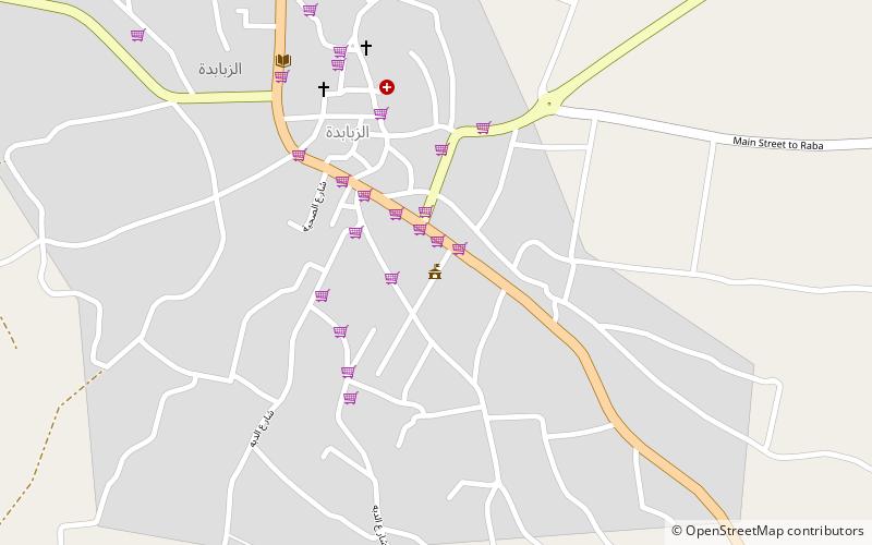 zababdeh village location map