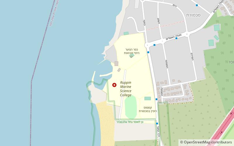Phare de Mikhmoret location map