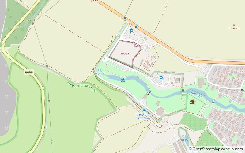 Gan Hashlosha location map