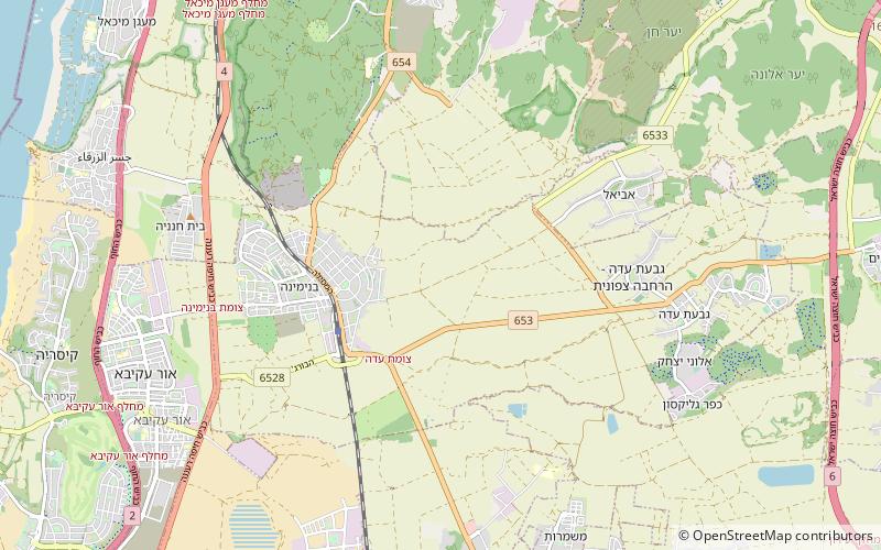 tel burga location map