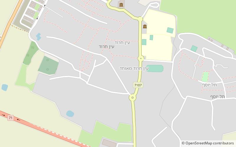Ein Harod location map