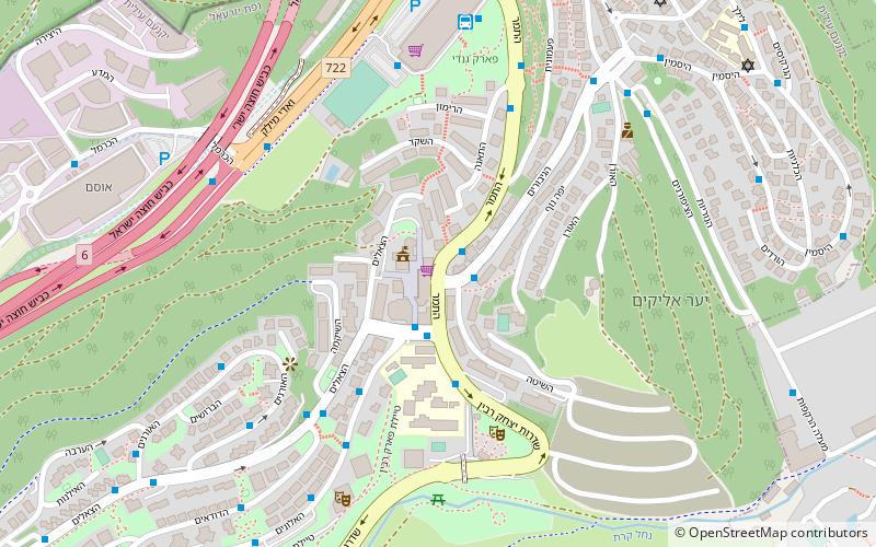 Yokneam location map