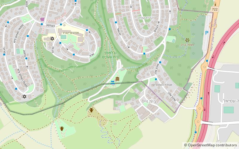 Parque nacional Beit She'arim location map