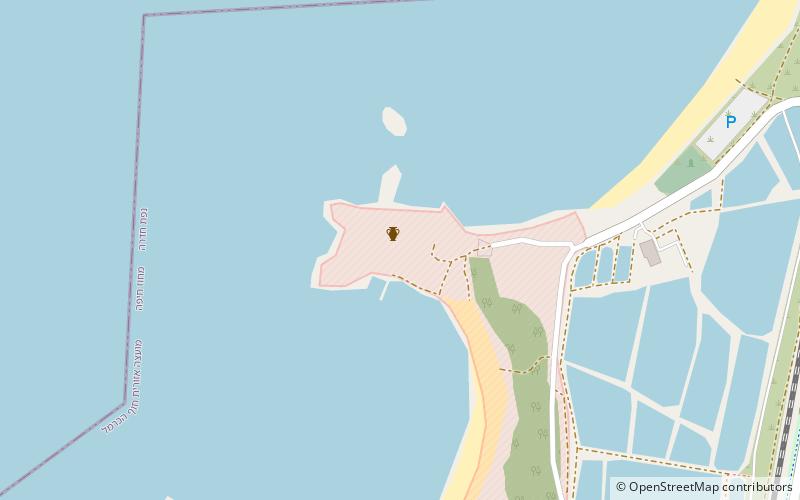 Atlit naval base location map