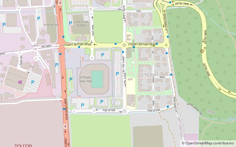 Estadio Sammy Ofer location map