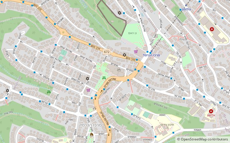 Haifa Cinematheque location map