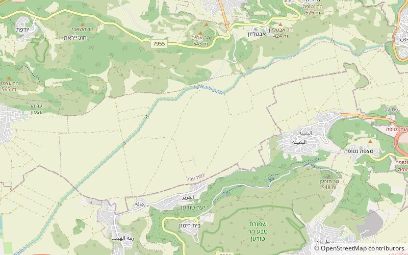 Valle de Beit Netofa location map