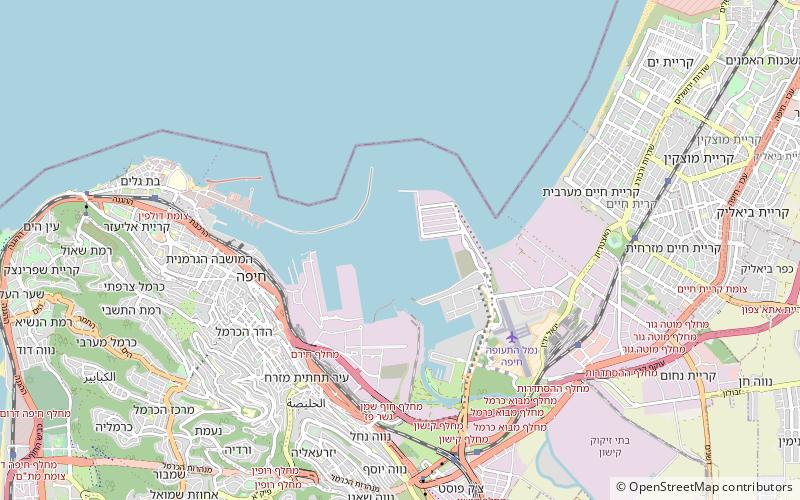 Bahía de Haifa location map