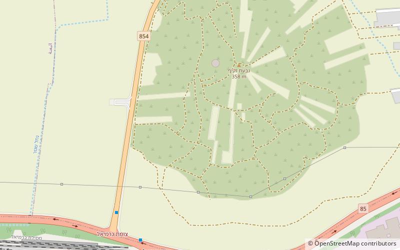 Beit HaKerem Valley location map