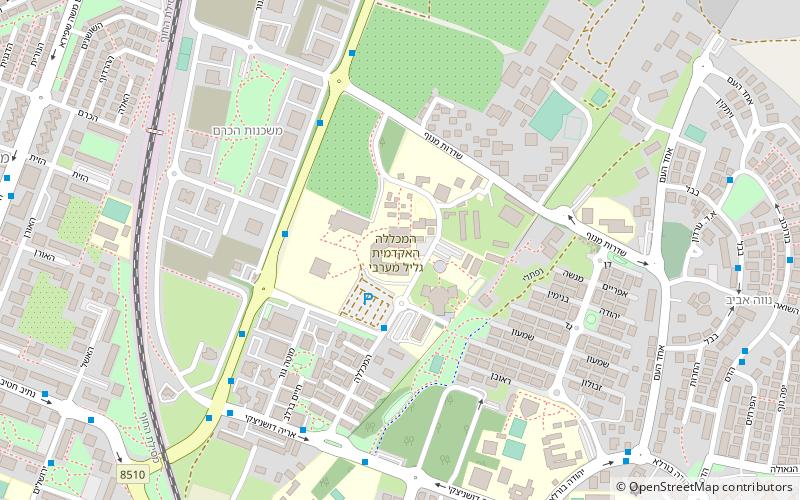 College Zachodniej Galilei location map