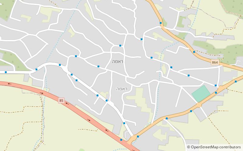 Rameh location map
