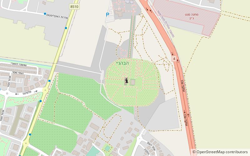 Qiblih location map
