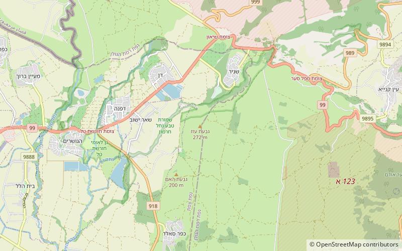 Tel Azaziat location map