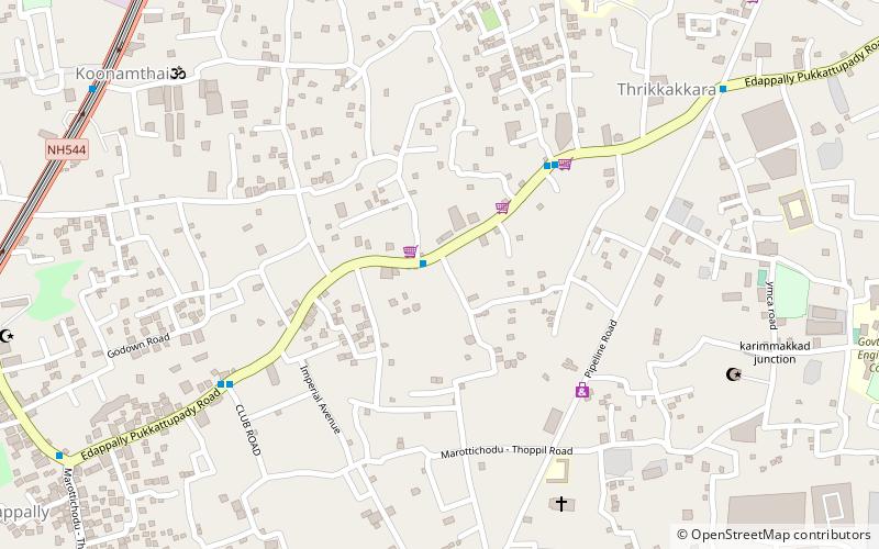 edathala kalamassery location map