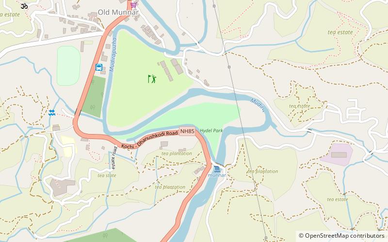 blossom park munnar location map